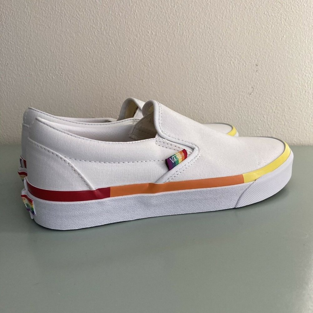 Vans Classic Slip On Rainbow Womens Multiple Sizes